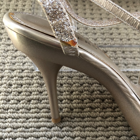 Bakers Skye Strappy Embellished Heel Wedding Prom - Picture 5 of 8